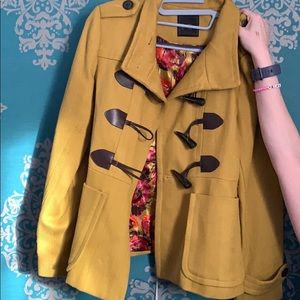 Mustard corduroy jacket